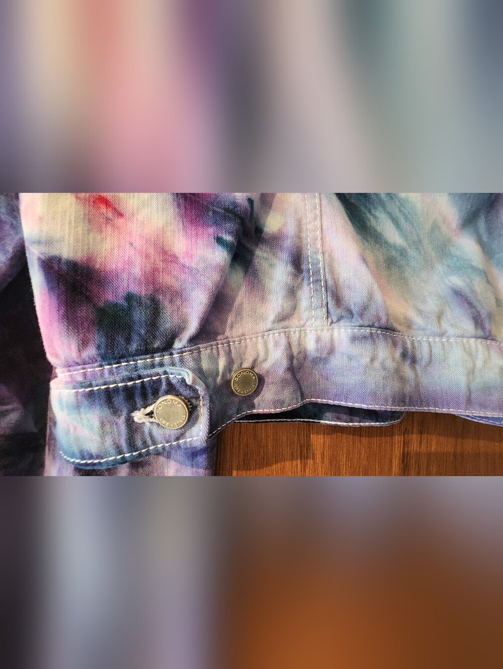 Ice Dye Custom Denim Jacket - Picture 13 of 13